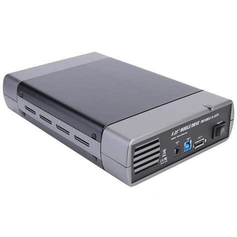 5.25 aluminium external enclosure|5.25 inch optical drive enclosure.